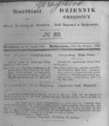 Amtsblatt der Königlichen Preussischen Regierung zu Bromberg. 1843.08.11 No.32