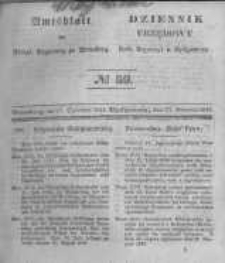 Amtsblatt der Königlichen Preussischen Regierung zu Bromberg. 1843.09.29 No.39