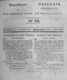 Amtsblatt der K&ouml;niglichen Preussischen Regierung zu Bromberg. 1843.11.03 No.44