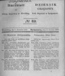 Amtsblatt der K&ouml;niglichen Preussischen Regierung zu Bromberg. 1843.12.08 No.49
