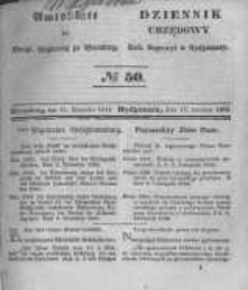 Amtsblatt der K&ouml;niglichen Preussischen Regierung zu Bromberg. 1843.12.15 No.50