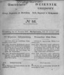 Amtsblatt der K&ouml;niglichen Preussischen Regierung zu Bromberg. 1843.12.22 No.51