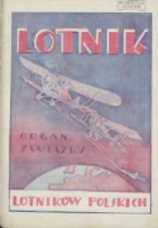 Lotnik: organ Związku Lotników Polskich 1927.12.23 T.6 Nr10(94)