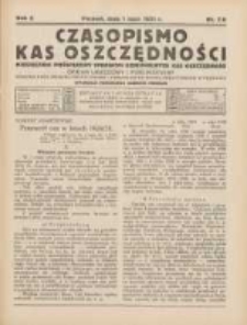 Czasopismo Kas Oszczędności: miesięcznik poświęcony sprawom Komunalnych Kas Oszczędności: organ urzędowy i publikacyjny Komunalnego Związku Kredytowego i Komunalnego Banku Kredytowego w Poznaniu 1931.07.01 R.6 Nr7/8