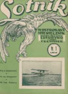 Lotnik: ilustrowany miesięcznik poświęcony lotnictwu i jego technice: organ Wielkopolskiego Klubu Lotników 1930.03 T.10 Nr3(120)