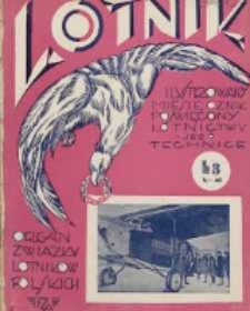 Lotnik: ilustrowany miesięcznik poświęcony lotnictwu i jego technice: organ Związku Lotników Polskich 1929.03.05 T.9 Nr3(108)
