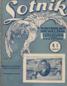 Lotnik: ilustrowany miesięcznik poświęcony lotnictwu i jego technice: organ Wielkopolskiego Klubu Lotnik&oacute;w 1930.08 T.10 Nr8(125)