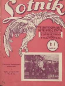 Lotnik: ilustrowany miesięcznik poświęcony lotnictwu i jego technice: organ Wielkopolskiego Klubu Lotnik&oacute;w 1930.09 T.10 Nr9