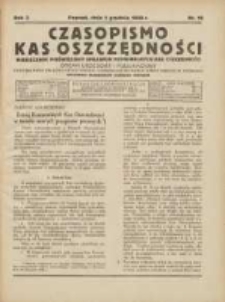Czasopismo Kas Oszczędności: organ urzędowy i publikacyjny Komunalnego Związku Kredytowego i Komunalnego Banku Kredytowego w Poznaniu 1928.12.01 R.3 Nr12