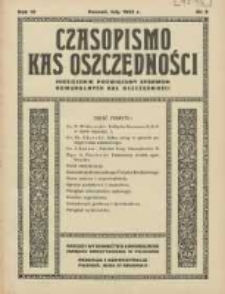 Czasopismo Kas Oszczędności: miesięcznik poświęcony sprawom Komunalnych Kas Oszczędności 1935 luty R.10 Nr2