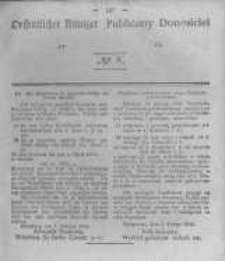 Oeffentlicher Anzeiger zum Amtsblatt No.8 der Königl. Preuss. Regierung zu Bromberg. 1843