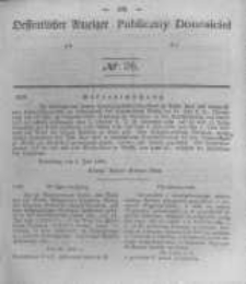Oeffentlicher Anzeiger zum Amtsblatt No.26 der K&ouml;nigl. Preuss. Regierung zu Bromberg. 1843