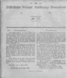 Oeffentlicher Anzeiger zum Amtsblatt No.27 der K&ouml;nigl. Preuss. Regierung zu Bromberg. 1843