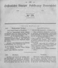 Oeffentlicher Anzeiger zum Amtsblatt No.30 der K&ouml;nigl. Preuss. Regierung zu Bromberg. 1843