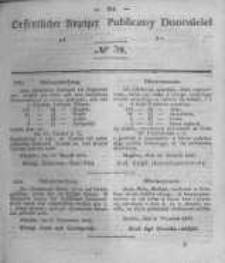 Oeffentlicher Anzeiger zum Amtsblatt No.38 der Königl. Preuss. Regierung zu Bromberg. 1843