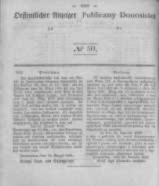 Oeffentlicher Anzeiger zum Amtsblatt No.50 der K&ouml;nigl. Preuss. Regierung zu Bromberg. 1843