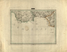 Special-charte von dem K&ouml;niglich-Preussischen Bezirke der Regierung zu Posen nach dessen neuester Eintheilung in 17 Landr&auml;thliche Kreise begraenzt. Sect. 10