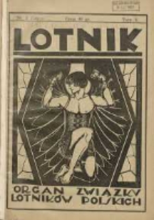 Lotnik: organ Związku Lotników Polskich 1927.02.05 T.5 Nr2(74)