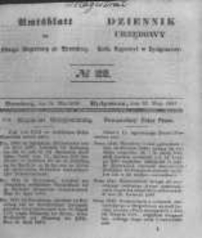 Amtsblatt der K&ouml;niglichen Preussischen Regierung zu Bromberg. 1844.05.31 No.22