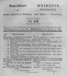 Amtsblatt der K&ouml;niglichen Preussischen Regierung zu Bromberg. 1844.06.14 No.24
