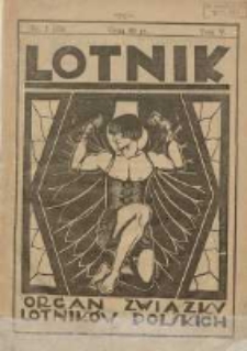 Lotnik: organ Związku Lotników Polskich 1927.01.01 T.5 Nr1(73)