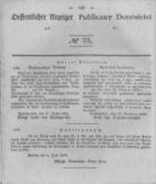 Oeffentlicher Anzeiger zum Amtsblatt No.25 der Königl. Preuss. Regierung zu Bromberg. 1844