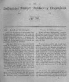 Oeffentlicher Anzeiger zum Amtsblatt No.34 der Königl. Preuss. Regierung zu Bromberg. 1844