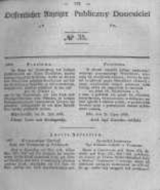 Oeffentlicher Anzeiger zum Amtsblatt No.35 der Königl. Preuss. Regierung zu Bromberg. 1844