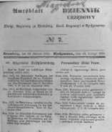 Amtsblatt der K&ouml;niglichen Preussischen Regierung zu Bromberg. 1845.02.14 No.7