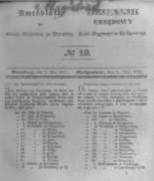 Amtsblatt der K&ouml;niglichen Preussischen Regierung zu Bromberg. 1845.05.09 No.19