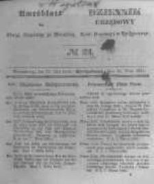 Amtsblatt der K&ouml;niglichen Preussischen Regierung zu Bromberg. 1845.05.23 No.21