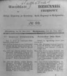 Amtsblatt der K&ouml;niglichen Preussischen Regierung zu Bromberg. 1845.05.30 No.22