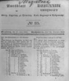 Amtsblatt der K&ouml;niglichen Preussischen Regierung zu Bromberg. 1845.06.20 No.25