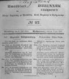 Amtsblatt der K&ouml;niglichen Preussischen Regierung zu Bromberg. 1845.07.04 No.27