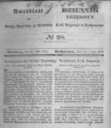 Amtsblatt der K&ouml;niglichen Preussischen Regierung zu Bromberg. 1845.07.11 No.28
