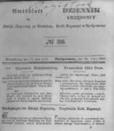 Amtsblatt der K&ouml;niglichen Preussischen Regierung zu Bromberg. 1845.07.18 No.29