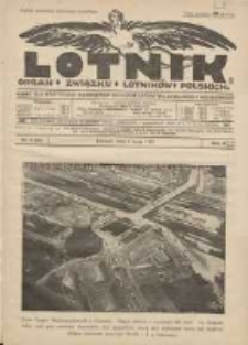 Lotnik: organ Związku Lotników Polskich: pismo dla wszystkich poświęcone sprawom lotnictwa cywilnego i wojskowego 1925.05.05 R.2 Nr8(25)