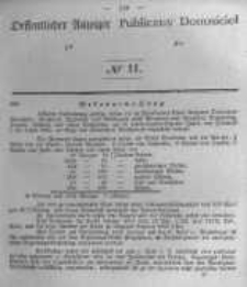 Oeffentlicher Anzeiger zum Amtsblatt No.11 der Königl. Preuss. Regierung zu Bromberg. 1845