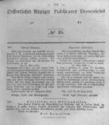 Oeffentlicher Anzeiger zum Amtsblatt No.16 der Königl. Preuss. Regierung zu Bromberg. 1845