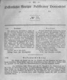 Oeffentlicher Anzeiger zum Amtsblatt No.33 der K&ouml;nigl. Preuss. Regierung zu Bromberg. 1845