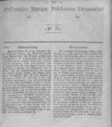 Oeffentlicher Anzeiger zum Amtsblatt No.35 der K&ouml;nigl. Preuss. Regierung zu Bromberg. 1845