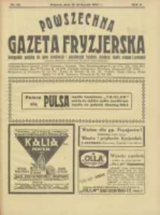 Powszechna Gazeta Fryzjerska : organ Związku Polskich Cechów Fryzjerskich 1927.11.15 R.5 Nr22