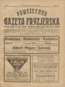 Powszechna Gazeta Fryzjerska : organ Związku Polskich Cechów Fryzjerskich 1927.03.01 R.5 Nr5