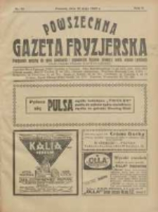 Powszechna Gazeta Fryzjerska : organ Związku Polskich Cech&oacute;w Fryzjerskich 1927.05.15 R.5 Nr10