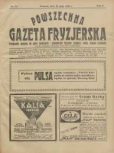 Powszechna Gazeta Fryzjerska : organ Związku Polskich Cechów Fryzjerskich 1927.05.15 R.5 Nr10