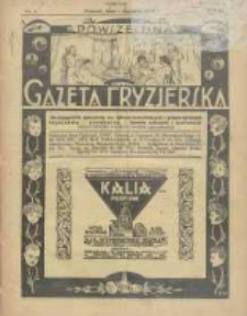 Powszechna Gazeta Fryzjerska : organ Związku Polskich Cech&oacute;w Fryzjerskich 1928.01.01 R.6 Nr1