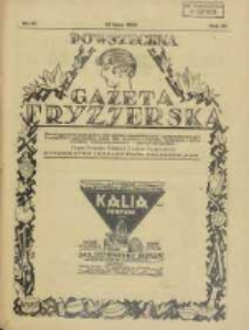 Powszechna Gazeta Fryzjerska : organ Związku Polskich Cech&oacute;w Fryzjerskich 1929.07.16 R.7 Nr14