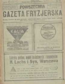Powszechna Gazeta Fryzjerska : organ Związku Polskich Cech&oacute;w Fryzjerskich 1925.01.01 R.3 Nr1