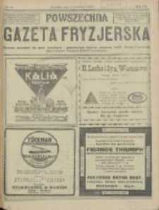 Powszechna Gazeta Fryzjerska : organ Związku Polskich Cech&oacute;w Fryzjerskich 1925.06.01 R.3 Nr6