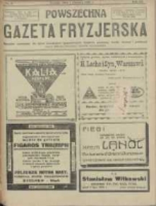 Powszechna Gazeta Fryzjerska : organ Związku Polskich Cech&oacute;w Fryzjerskich 1925.08.01 R.3 Nr8